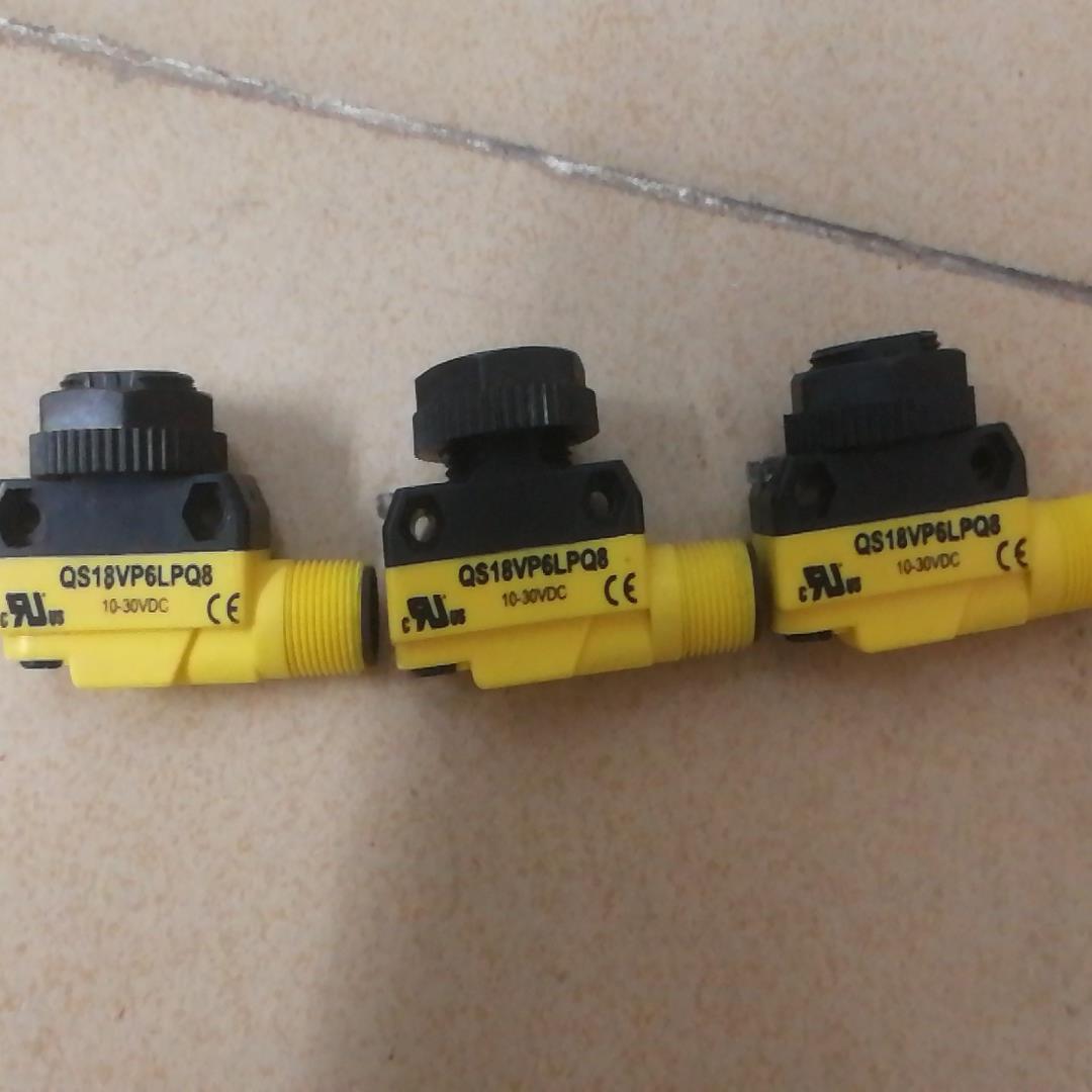 BANNER邦纳光电开关，QS18VP6LPQ8,无装，成