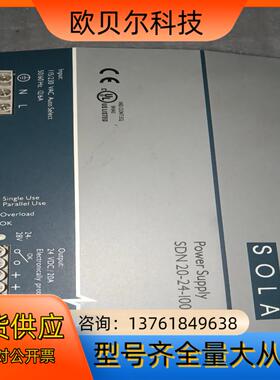 原装SOLA开关电源 SDN20-24-100P 2