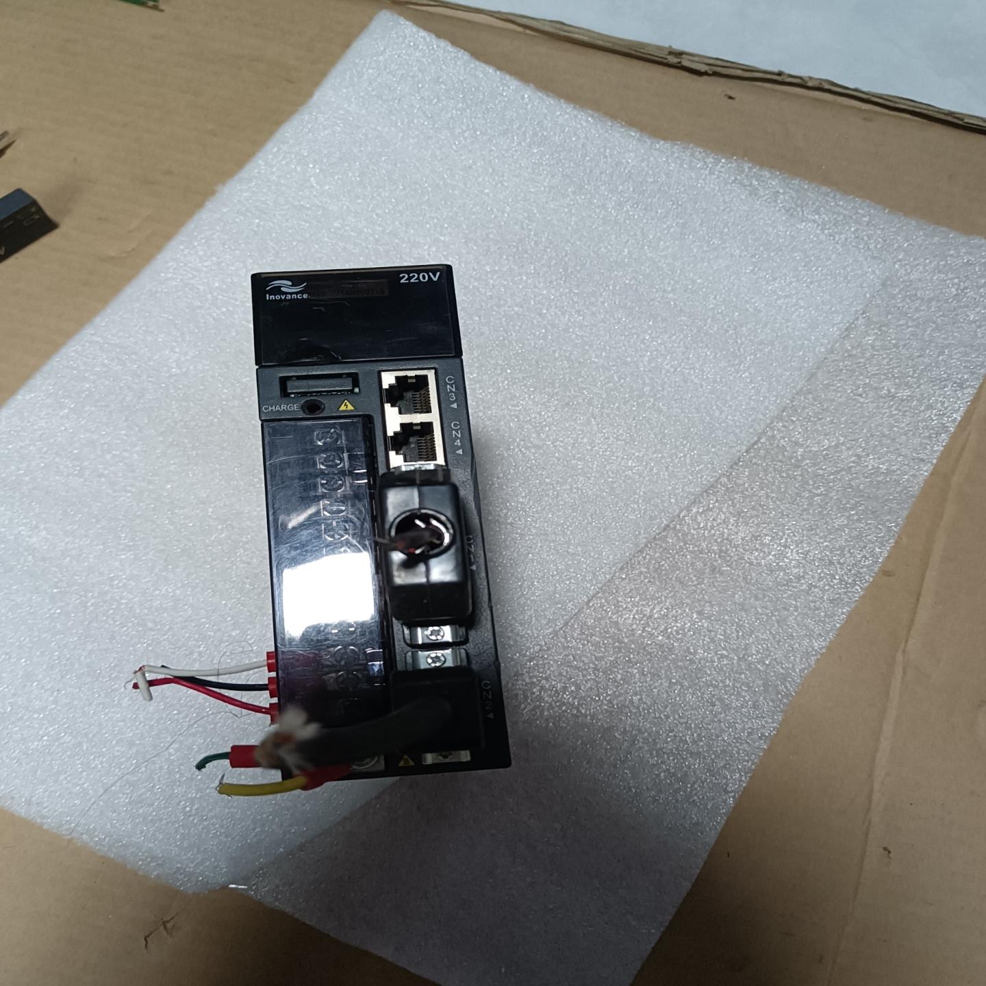 （设备配件）拍摄-W汇川驱动器200实物IS620PS1R6I伺服F21