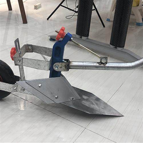 农用单人手拉犁小型玉米开沟翻土神器起垄侧翻犁铧耕地微耕松土器