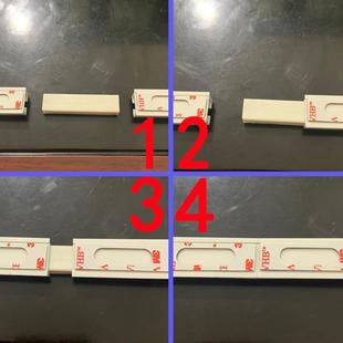 阳台 免打孔超薄窗帘轨道直杆帘子窗纱帘粘贴静音滑导单轨直顶侧装