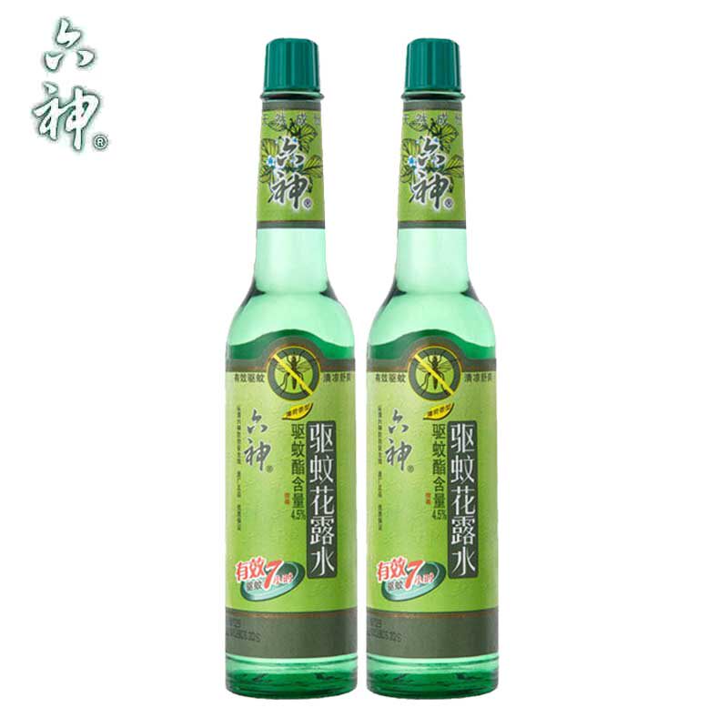 六神驱蚊花露水195ml*2瓶装 夏季持久户外防蚊提神醒脑快速驱蚊水高性价比高么？