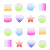 Крем-клей, набор карточек «сделай сам», древний патрон, материал ручной работы, градиент, прозрачный, аксессуары для карточек гу, дешевые аксессуары для девочек