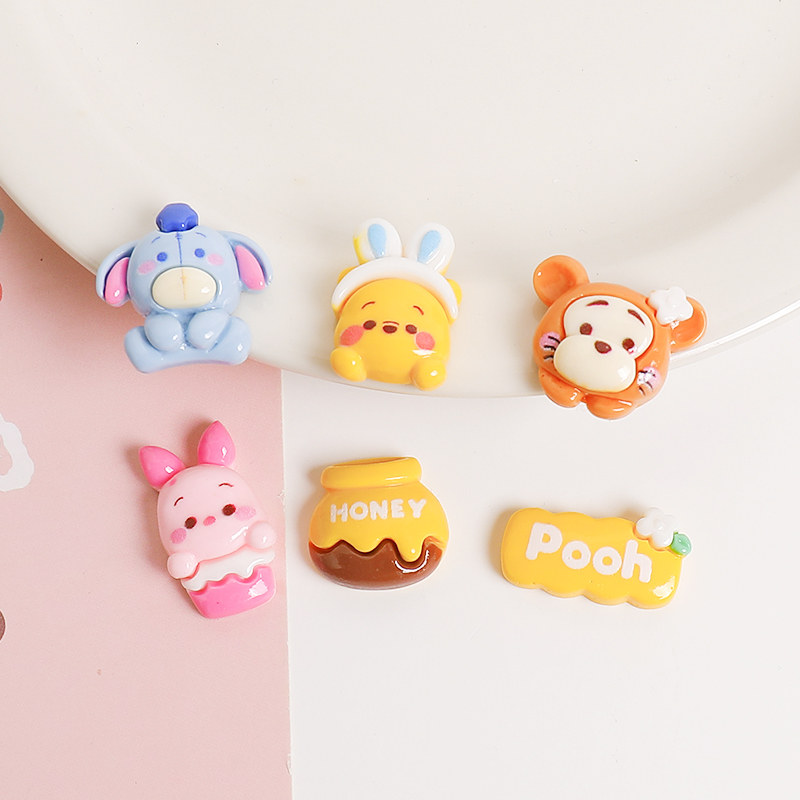 树脂维尼熊蜂蜜罐diy奶油胶价低