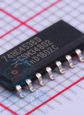 74HC4538D 74HC4538D,653全新进口原装正品SOP16单稳态多接振荡器