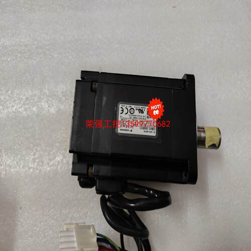 【荣强工控】SGMJV-08ADE6S安川5系750W伺服电机，设备拆机