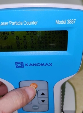 Kanomax 3887C 蓝色 尘埃粒子计数器 成色非常好 ~议价