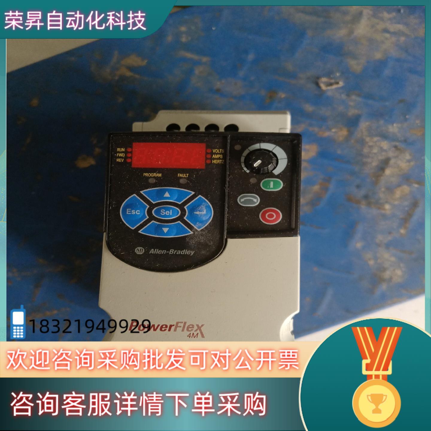 现货AB变频器22F-D1P5N103 成色