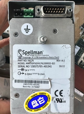 Spellman X4176高压电源 MNX50P50X41 ~议价
