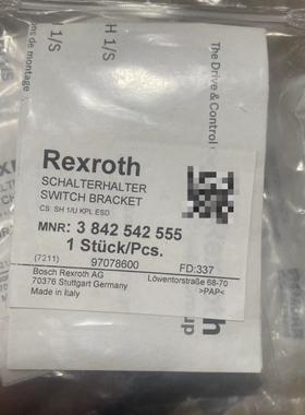 力士乐3842542555传感器支架，德国制造 ~议价