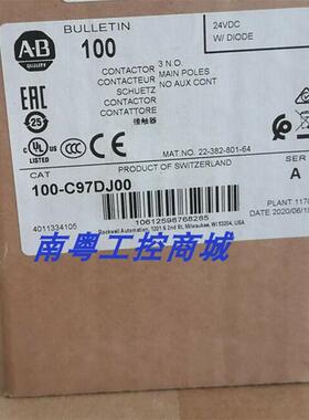 供应原装100-C97DJ00 100C97D00 24VDC 接触器