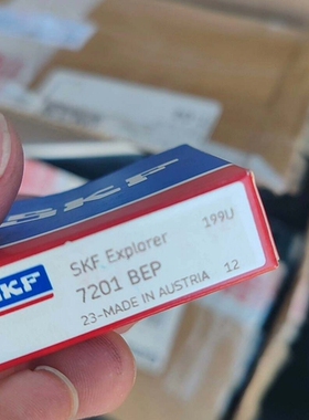 SKF轴承 7201 BEP ，未封，蓝色包装 ~议价