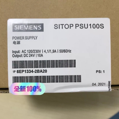 99新6EP1334-2BA20 SlTOP PSU10 ~议价