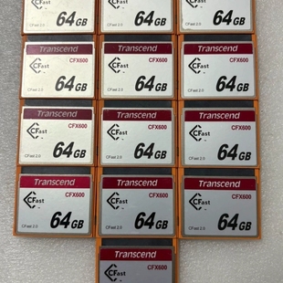 创见cfast 64G(CFX600A1)内存卡储存卡,如下 ~议价