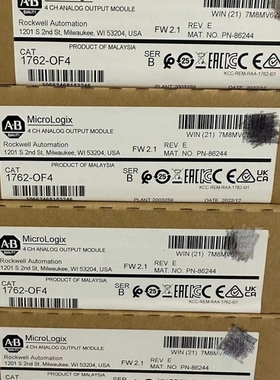 AB罗克韦尔模块 1762-OF4，实采联系 ~议价
