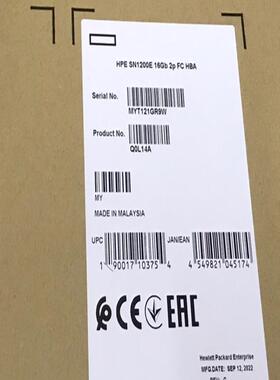 HBA卡 Q0L14A HPE SN1200E 2p FC