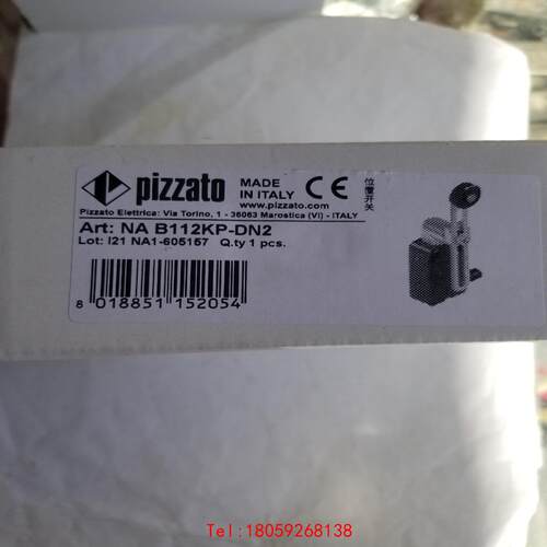 【非标价】NAB112KP-DN2 PIZZATO NA B112KP