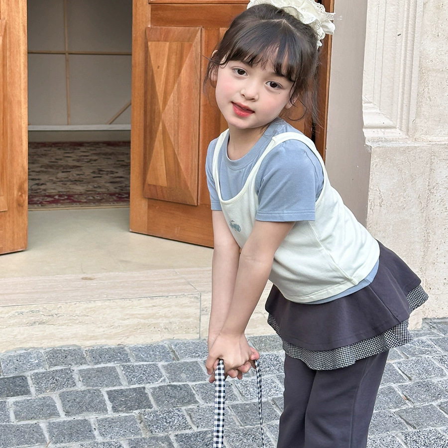 2025夏季女童韩版短袖T恤