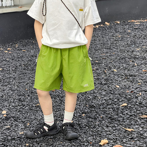 男童夏装UPF50+凉感五分裤