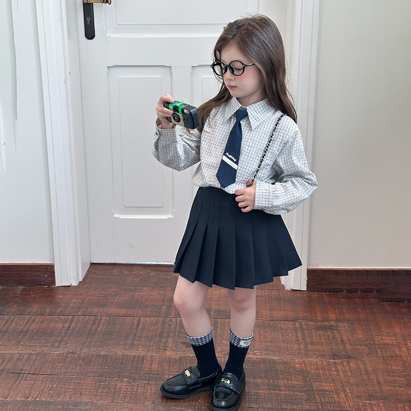 女童韩版洋气休闲衬衣