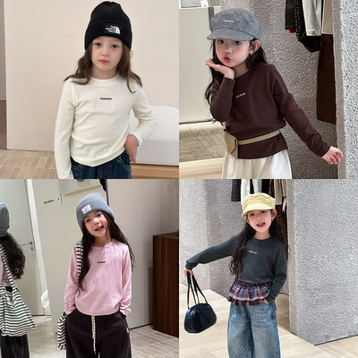 女童宝宝软糯保暖打底衫