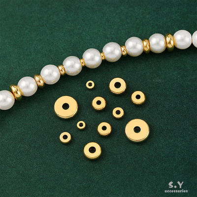 14K包金保色隔片垫片隔珠50颗/份