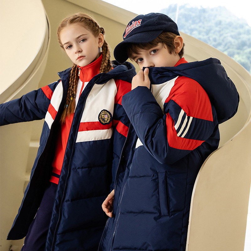 幼儿园园服冬季新款儿童班服加绒加厚英伦风棉袄小学生校服班服潮