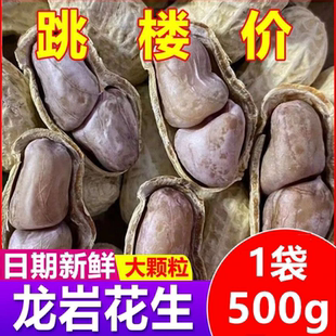 【大降价】正宗龙岩花生咸干水煮花生当季新花生水煮白晒花生带壳