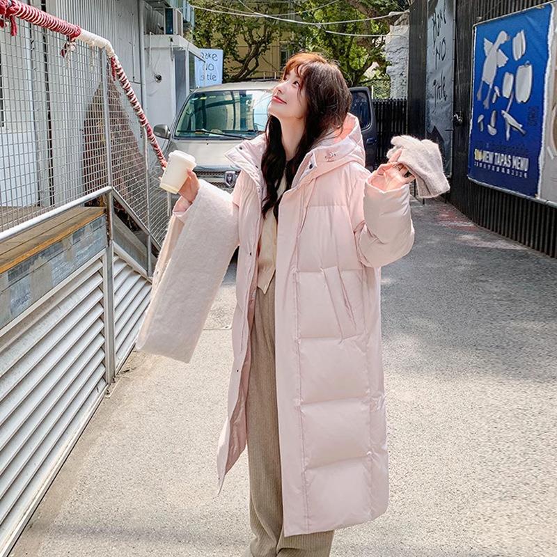 2025新款鸭绒加厚长宽松冬