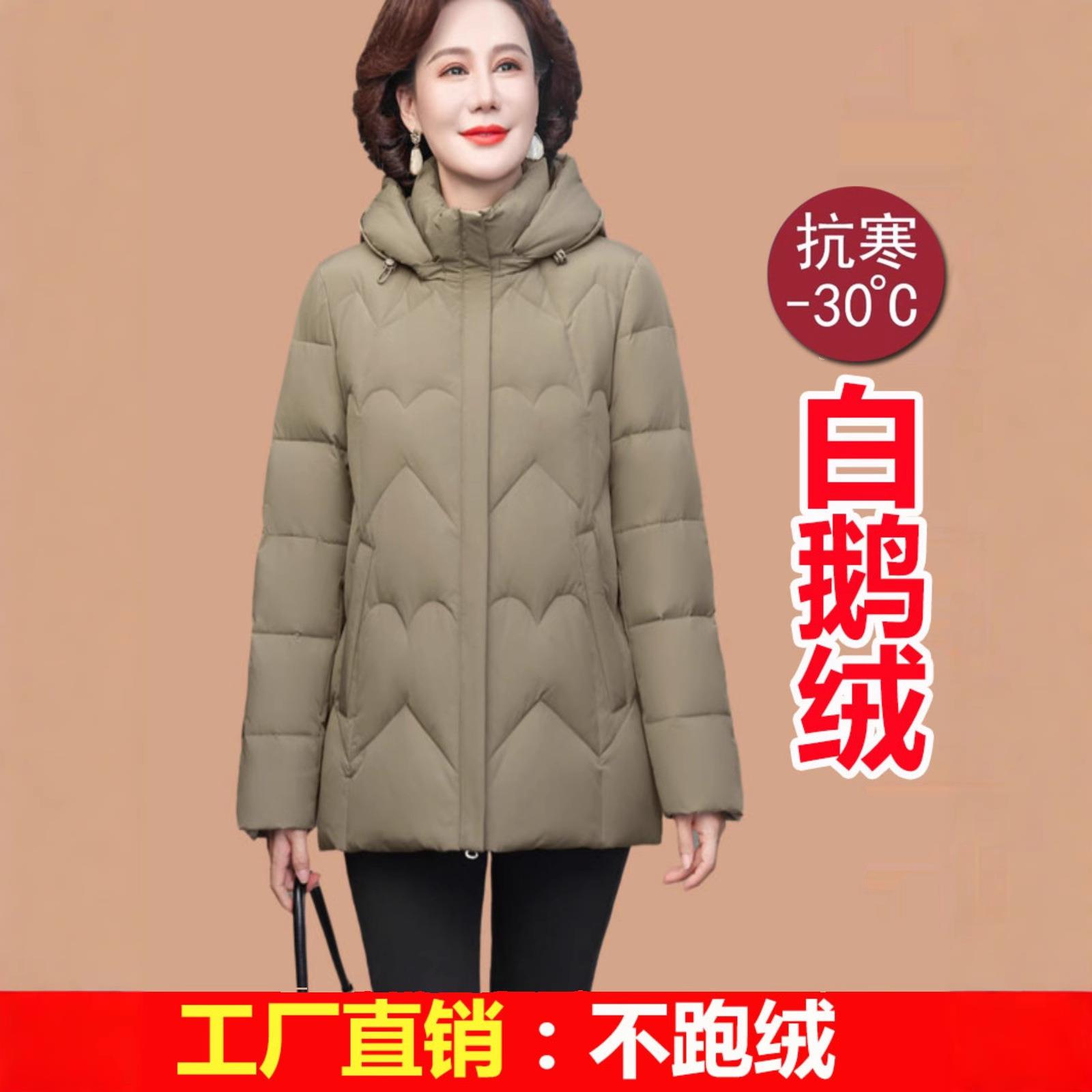 2025新款加厚90保暖鹅绒装