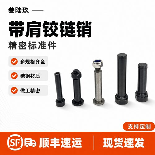带肩铰链销内六角内螺纹型