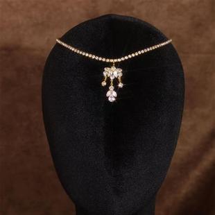 style headdress Exotic diamond female hair chain