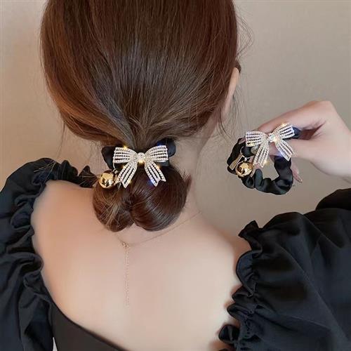 rope hair pearl high-grade ring hair intestine large