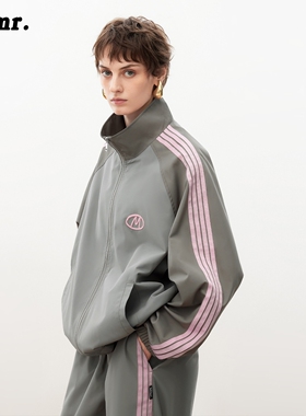 MLMR秋季Cityvibe都市松弛感廓形运动休闲外套宽松阔腿运动裤男女