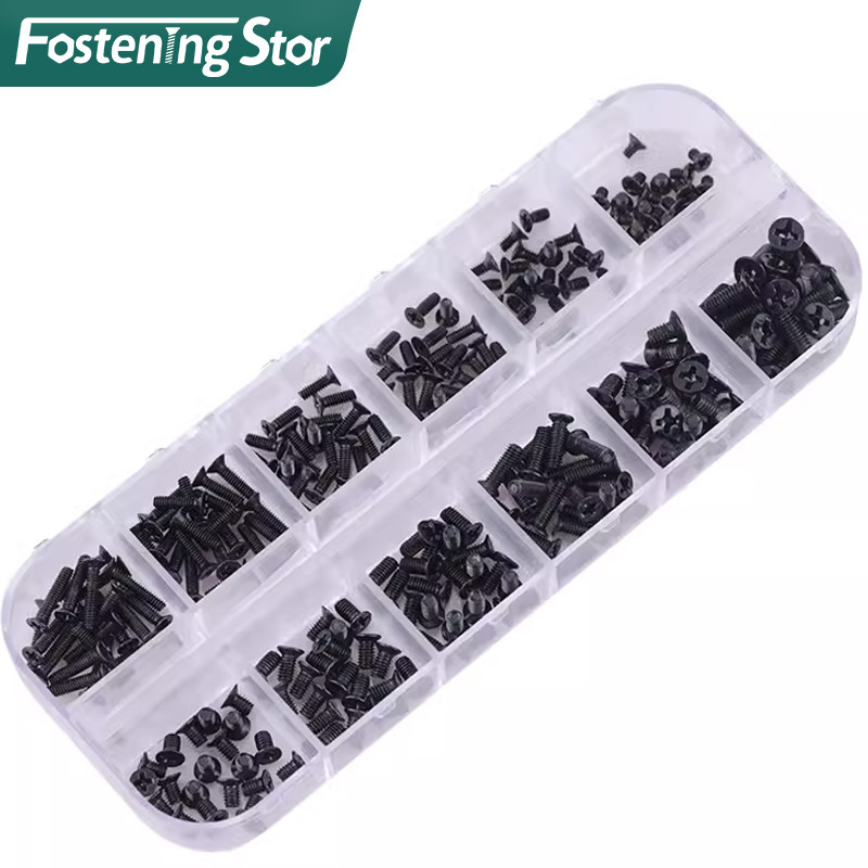 笔记本电脑螺丝套装 光驱SSD固态硬盘台式扁平头螺丝钉M2M2.5M3M4