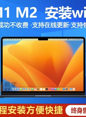 mac苹果双系统安装book笔记本air7电脑做win10虚拟机11重装M123 4