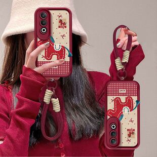 适用oppok12手机壳新款PJR110软硅胶opk12plus保护套PKS110本命年马0pp0k12x镜头全包边PJT110防摔5G高级潮女