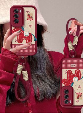 适用opporeno12手机壳新款PJV110软硅胶reno12pro保护套PJW110本命年马5g镜头全包边防摔0pp0ren012pr0高级女