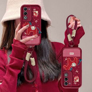 适用oppoA6i手机壳新款opopa6i 5G保护套PKW120软硅胶0pp0a61本命年马poopaa6l镜头全包边防摔vivo手绳高级女