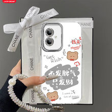 适用华为荣耀100手机壳MAA-AN00带镜头膜honor100pro保护套MAA一AN10卡通文字5g新款女h0n0r100pr0全包防摔软