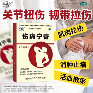 10cm 7cm 5贴活血散淤消肿止痛关节扭伤肌肉拉伤 伤痛宁膏 西山