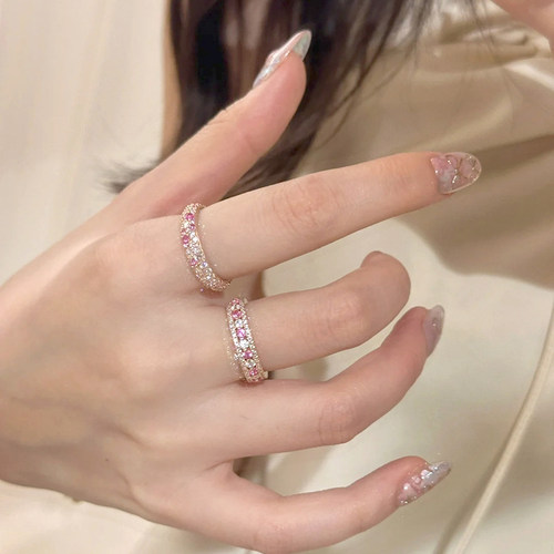 浪漫传说女纯银简约戒指