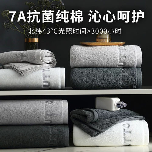 【德国进口】高级7A抗菌毛巾纯棉