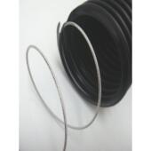 70弹簧管拉伸10m黑色Pv钢丝软管真空管工业软管风管