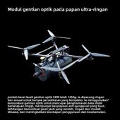 FPV穿越机MAK4 7寸光纤模块图传制导通讯控制抗干扰防屏蔽远距离