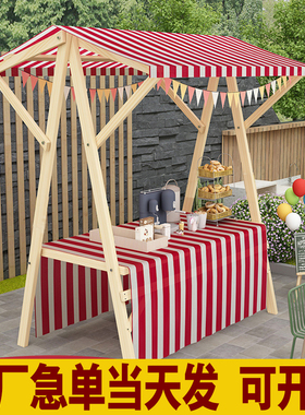 集市摊位展示架市集夜市摆摊架子花车促销展示台地摊车移动可折叠