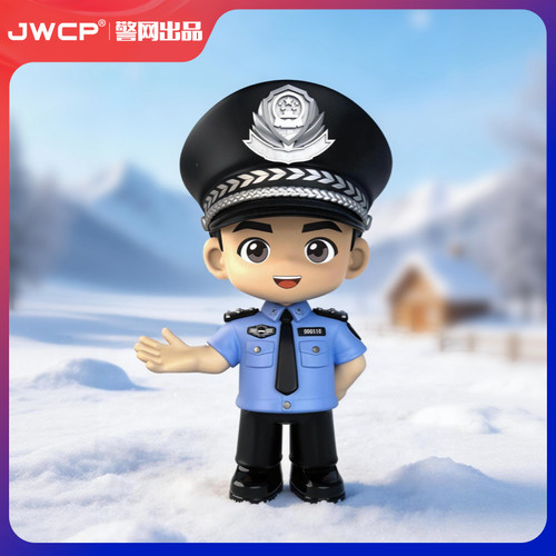 警网优选JWCP小安警官手办摆件