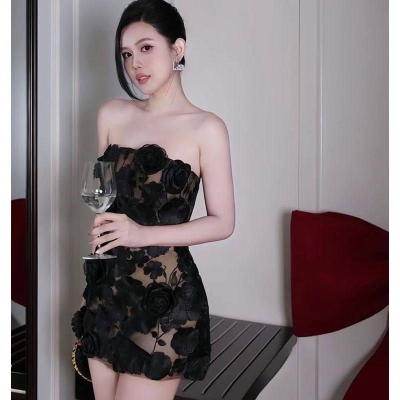越南小众设计纯欲抹胸重