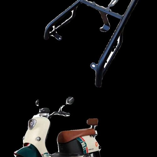 M2电动车M2S尾架货架外卖箱固定架尾箱支架R后衣架延长架尾翼