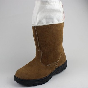 电焊鞋 防X护鞋 包邮 棉保暖喷砂鞋 防铁削 带毛劳保鞋 冬季